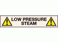 Low pressure steam labels - Pipeline ...