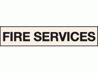 Fire services labels - Pipeline labels