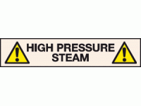 High pressure steam label - Pipeline ...