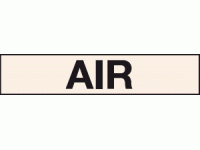 Air labels - Pipeline labels