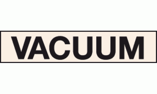 Vacuum labels - Pipeline labels