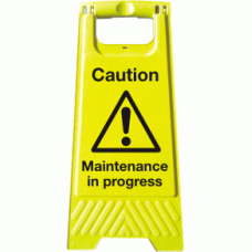 Caution maintenance in progress A-Board