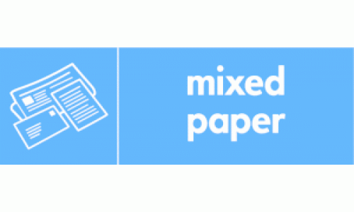 mixed paper icon 