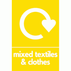 mixed textiles & clothes recycle  