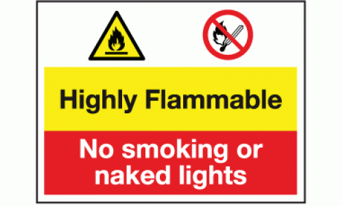 Danger Petroleum mixture Highly flammable No smoking No 