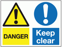 Danger keep clear