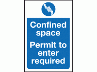 Confined space permit to enter requir...