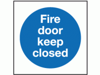 Fire door keep closed sign 