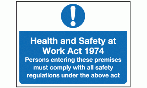 Health and safety at work act 1974
