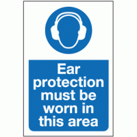 Ear protection must be worn in this area