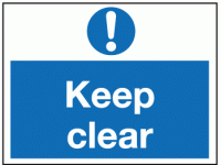 Keep clear