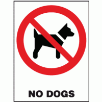 Pick it up or face prosecution dog fouling safety sign 