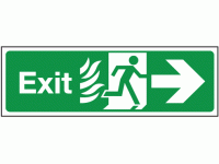 Fire exit right