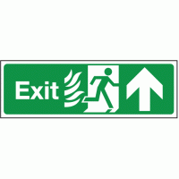 Fire exit right ahead