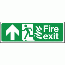 Fire exit left ahead