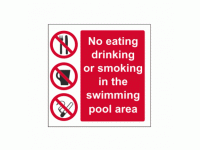 No Eating, Drinking or Smoking In The...