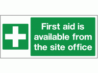 First aid is available from the site ...