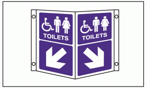 Toilets male female wheelchair