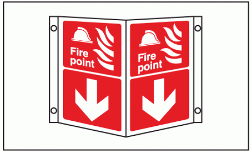 Fire point below