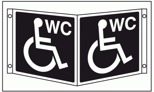 Disabled WC toilet