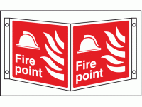 Fire point Projecting sign