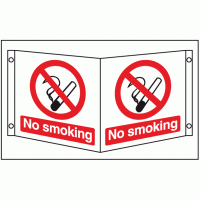 No smoking projecting sign