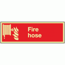Photoluminescent Fire hose reel