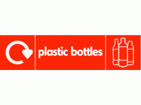 plastic bottles3 recycle & icon  