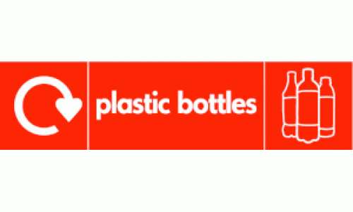 plastic bottles3 recycle & icon  