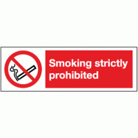 Smoking strictly prohibited