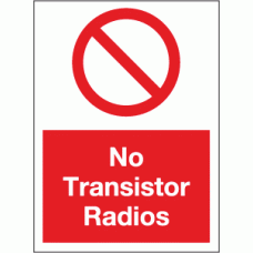 No transistor radios
