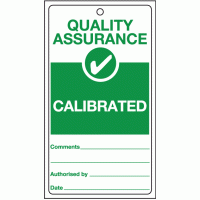 Quality assurance calibrated