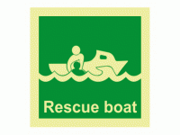 Rescue Boat Photoluminescent IMO Safe...