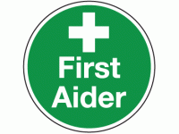 First aider Stickers (5 per pack)
