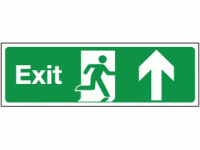 Exit ahead sign 