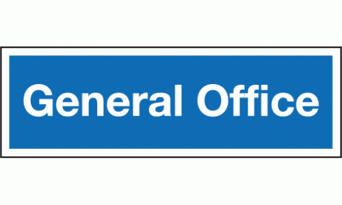 General office sign