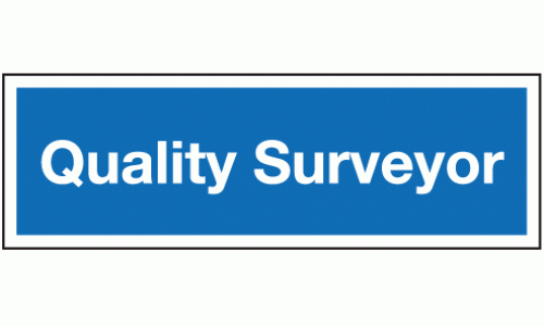 Quality surveyor sign