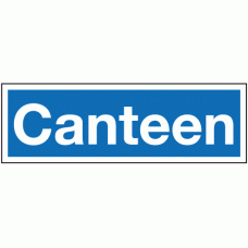 Canteen sign