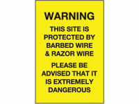 Warning this site is protected by bar...