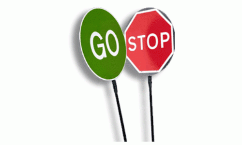 Stop Go Sign