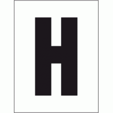 Aisle Letter H