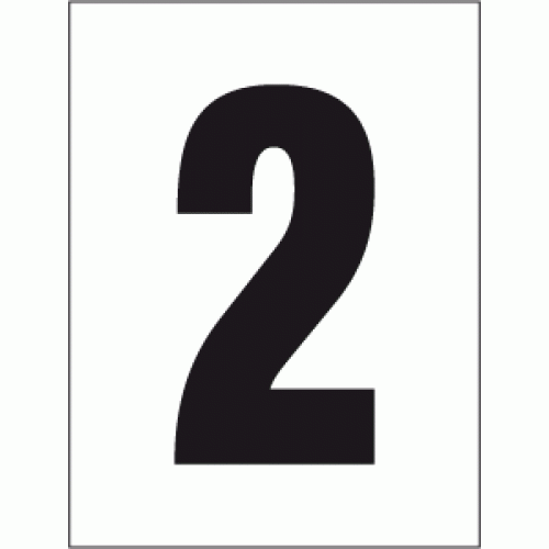 aisle-number-2-sign