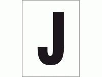 Aisle Letter J