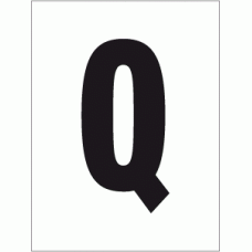 Aisle Letter Q
