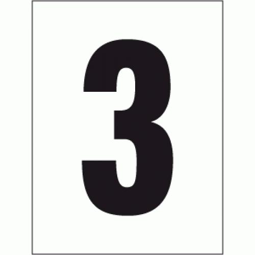 aisle-number-3-sign
