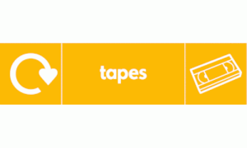tapes recycle & icon 