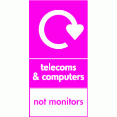 telecomm & computers not monitors recycle 