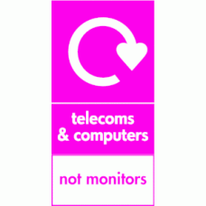 telecomm & computers not monitors2 recycle 