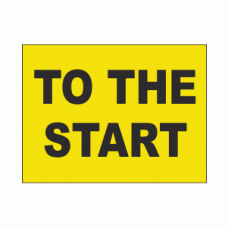 To The Start Sign
