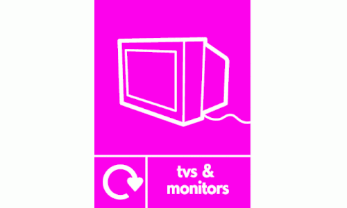 tvs & monitors recycle & icon 